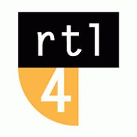 RTL 4 logo vector logo