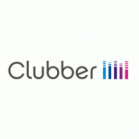 Clubber fm logo vector logo