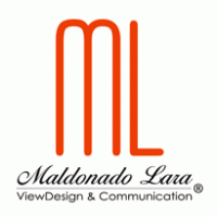 ML Maldonado Lara View Design & Communication logo vector logo