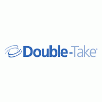 Double-Take logo vector logo