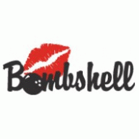 Bombshell logo vector logo