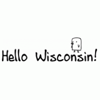 Hello Wisconsin! logo vector logo