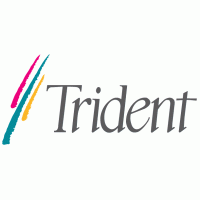 Trident logo vector logo