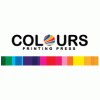 Colours Printing Press logo vector logo