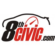 Civic 8th gen logo vector logo