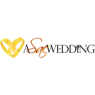A Sac Wedding logo vector logo