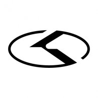 Kia K logo vector logo