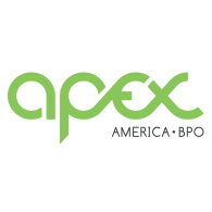 Apex America BPO logo vector logo