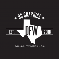 BC Graphics DFW logo vector logo