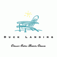 Duck Landing logo vector logo