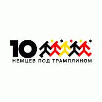 10 nemzev pod tramplinom logo vector logo