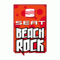 Seat Beach Rock logo vector logo