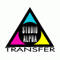 Studio Alpha Transfer logo vector logo