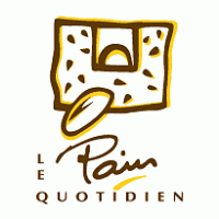 Pain le Quotidien logo vector logo