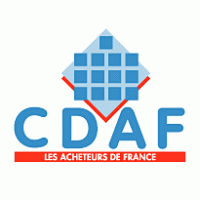 CDAF logo vector logo
