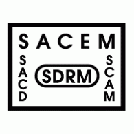 SACEM – SDRM – SACD – SCAM logo vector logo