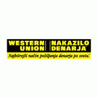Western Union Slovenija logo vector logo