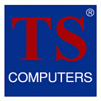 TS Computers logo vector logo