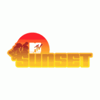 MTV Sunset logo vector logo