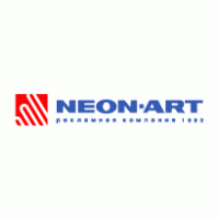 Neon-art logo vector logo