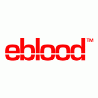 e-blood logo vector logo