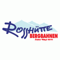 Rosshutte Bergbahnen Seefeld Tirol Reith logo vector logo