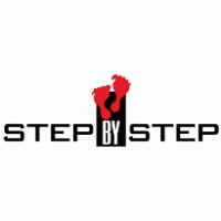 step by step logo vector logo