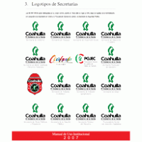 secretarias Coahuila logo vector logo