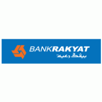 bank rakyat logo vector logo