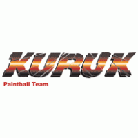 Kuruk Paintball team logo vector logo