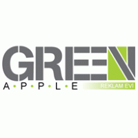 greenapple logo vector logo
