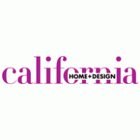 California Home and Design logo vector logo