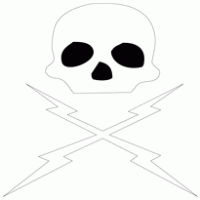 Death Proof Skull and Bolts logo vector logo