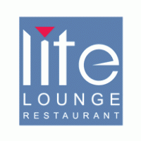 Lite Lounge Restaurant logo vector logo