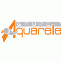 grupo aquarelle logo vector logo