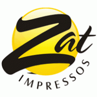 Zat Impressos logo vector logo