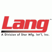 Lang Manufacturing logo vector logo