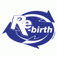 RE-birth logo vector logo