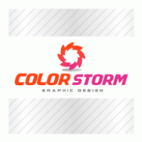 Color Storm Graphic Design logo vector logo