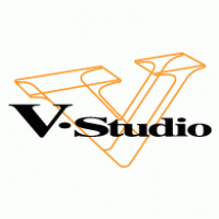 V-Studio logo vector logo