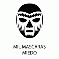 MIL MASCARAS (modelo miedo) logo vector logo