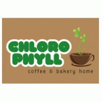 Chlorophyll coffee and bakery logo vector logo