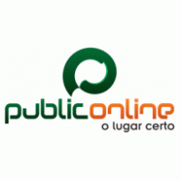 Public Online logo vector logo