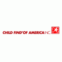 Child Find of America logo vector logo