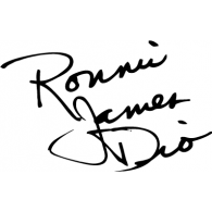 Ronni James Dio logo vector logo