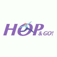 Hop & Go! logo vector logo