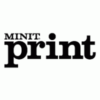 Minit Print logo vector logo