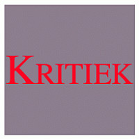 Kritiek logo vector logo