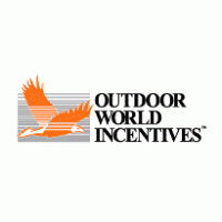 Outdoor World Incentives logo vector logo