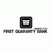 First Guaranty Bank logo vector logo